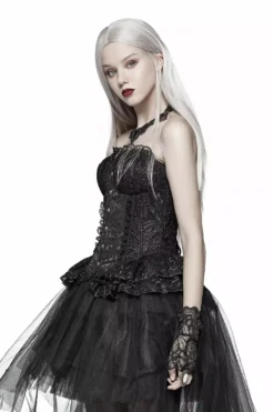 Broken Ballet Gothic Corset -Kreepsville Sales 05855