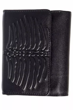Embra Ribcage Emboss Wallet 7 Embra Ribcage Emboss Wallet -Kreepsville Sales 1548971760WT41007BLACK2 2