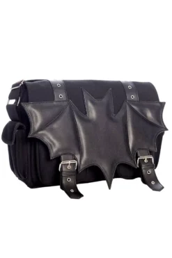 Dark Ritual Bat Shoulder Bag 6 Dark Ritual Bat Shoulder Bag -Kreepsville Sales 1562667214BG34080BLACK1