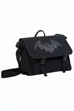 Shadow Of The Bat Messenger Bag -Kreepsville Sales 1578474929BG34136BLK02
