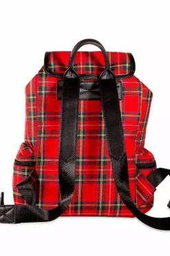 Mad Plaid Backpack [RED PLAID] -Kreepsville Sales 1594017456BG34181RED3