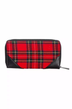 Pandora Wallet [Red Plaid] -Kreepsville Sales 1611676579WT41069RED2 1