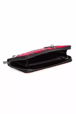 Pandora Wallet [Red Plaid] -Kreepsville Sales 1611676579WT41069RED3 1