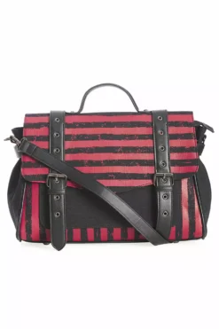 Kreepy Krueger Striped Bag [RED/BLACK] -Kreepsville Sales 1642509027BG34320RED3