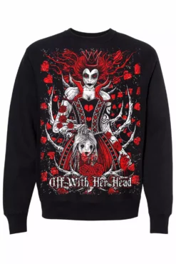 Queen Of Hearts Sweatshirt
