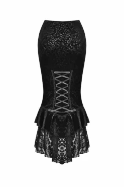 Ghostling Vintage Goth Skirt -Kreepsville Sales 5433534