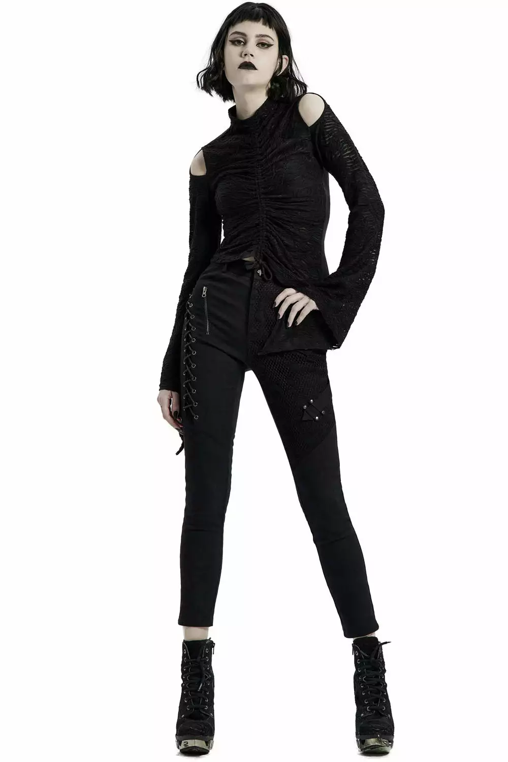 Death Cult Black Denim Jeans 4 Death Cult Black Denim Jeans - Image 2