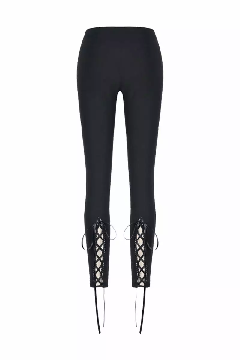 Floral Witch Lace-Up Leggings 8 Floral Witch Lace-Up Leggings - Image 6