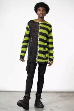 Acidic Knit Sweater [Unisex] -Kreepsville Sales ACIDIC KNIT SWEATER M C x1600copy