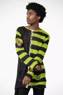 Acidic Knit Sweater [Unisex] -Kreepsville Sales ACIDIC KNIT SWEATER M D x1600copy