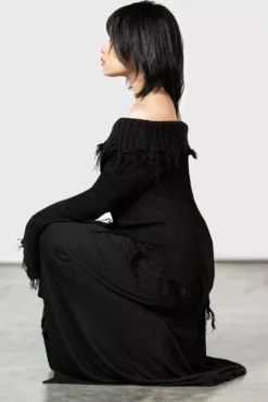 Aelfwine Asymmetric Sweater -Kreepsville Sales AELFWINE ASYMMETRIC SWEATER W E