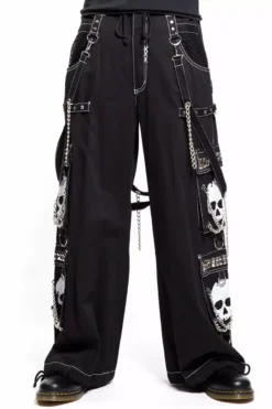 Tripp Super Skull Pants [Black/White]