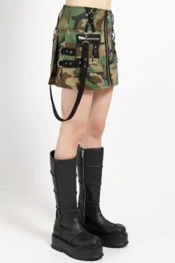 Tripp NYC Super D-Ring Skirt [Green Camo] -Kreepsville Sales AF4065P GREENCAMOBLK S 1000x 74f730eb 5eb5 47f0 9f76 6bb317edabc2