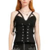 Tripp NYC D-Ring Corset -Kreepsville Sales AF4068 BLK F 1000x bdb0eed0 7daf 439e bca7 4dbad5c32692