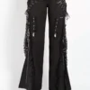 Tripp NYC Enchanted Dark Street Pants [Black/Black] -Kreepsville Sales AF4163 BLKBLK F 1000xcopy