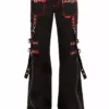 Tripp NYC Punk Rock Riveter Pants [Black/Red Plaid] -Kreepsville Sales AF4293 BLKREDPLD F 1000xcopy 7704dcbc a0c7 49d3 9bd4 412fb0be5739