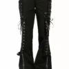 Lolita Dark Street Pants [Black/Black] -Kreepsville Sales AF4380 BLKBLK F