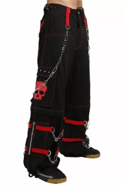 Tripp NYC Skull Bondage Pants [Black/Red] -Kreepsville Sales AF7049M BLKRED S 1000x acb7bf24 d1ce 4a68 a8ec 92d56e4f7384