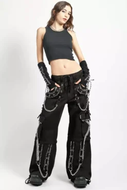 Tripp NYC Peep Dark Street Pants [BLACK/WHITE] -Kreepsville Sales AF7123 BLKWHT FULL 1000x 882548cb 72b2 422c ab82 1e952b39ed56