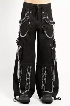 Tripp NYC Peep Dark Street Pants [BLACK/WHITE] -Kreepsville Sales AF7123 BLKWHT F 1000x 92386e94 b538 4fe0 a6e9 d0f67c04429e