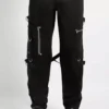 Tripp NYC Skate Punk Bondage Pants Black -Kreepsville Sales AF7127M BLK F 1000x 5aa4d206 6b47 4328 b45d 751862fe7b2f