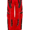 Tripp Dark Cuff Pants [Red] -Kreepsville Sales AF7240M RED F 1