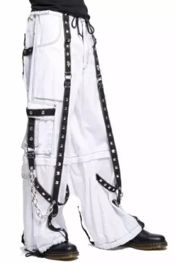 Tripp Pyramid Stud Pants [White] -Kreepsville Sales AF7383M WHTBLK S 1622x 86357e8a 518a 4779 a340 49c44823a2fa