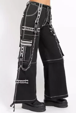 Tripp NYC Crazy Piper Pants [Black/White] -Kreepsville Sales AF7512 BLKWHT S 1000xcopy