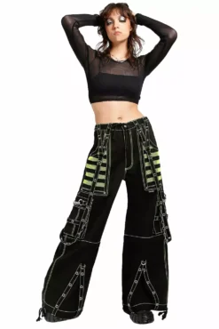 Tripp Electro Pants [Black/Yellow] -Kreepsville Sales AF7654 BLACKYELLOW FULL 1000x 1