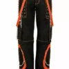 Tripp Step Chain Pants [Black/Orange] -Kreepsville Sales AF7713M BLKORG F 1000x 8c09d00c 2d76 4acc 9648 cb45131ac193