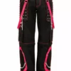 Tripp Step Chain Pants [Black/Pink] -Kreepsville Sales AF7713M BLKPINK F
