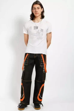 Tripp Step Chain Pants [Black/Orange] -Kreepsville Sales AF7713M BLKPORG FULL 1000x 68de7c40 6e82 455f 8c9c 77c386794756
