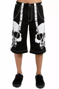 Tripp NYC Scare Darkstreet Pants [BLACK/WHITE] -Kreepsville Sales AF7726M BLKWHT FSHORT NEW 1000x c07b5a7d aa34 4210 95c5 b34a1e6b8a11