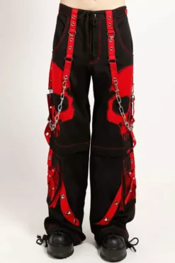 Tripp NYC Scare Pants [Black/Red] -Kreepsville Sales AF7726 BLKRED F 1000x 7e0bfe66 cf9e 45fd 920f a7cf972ed524