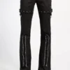 Tripp NYC Super Eyelet Pants [BLACK] -Kreepsville Sales Alt Pants