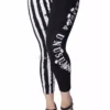 Strange & Unusual Stripe Capri Leggings -Kreepsville Sales Artboard2