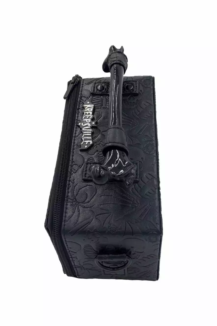 Embossed Skull Coffin Purse Bag 4 Embossed Skull Coffin Purse Bag - Image 2