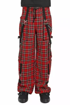Tripp Clash Pants [Red Plaid]