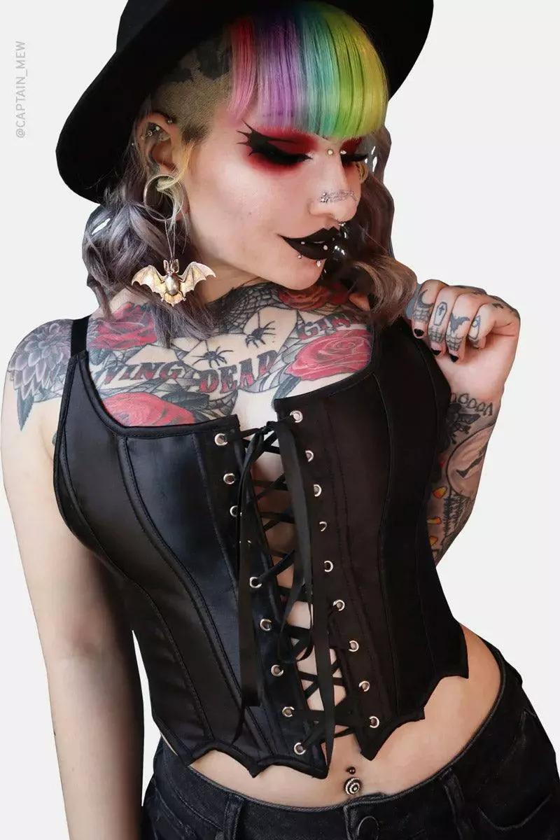 Bat Wing Corset Top 3 Bat Wing Corset Top