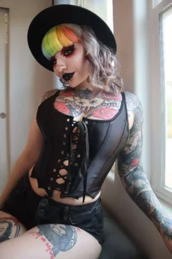 Bat Wing Corset Top 13 Bat Wing Corset Top -Kreepsville Sales Bat wing corset top2 600x900copy