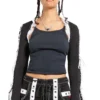 Tripp NYC Lolita Shrug [Black/White] -Kreepsville Sales CE4391 BLACKWHITE F 1000x 6179ee6a dfa0 4001 84a0 7b4334833bd1