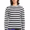 Tripp Stripe Knit Top [Black/White] -Kreepsville Sales CK7663M STRIPEBLKWHT F 1