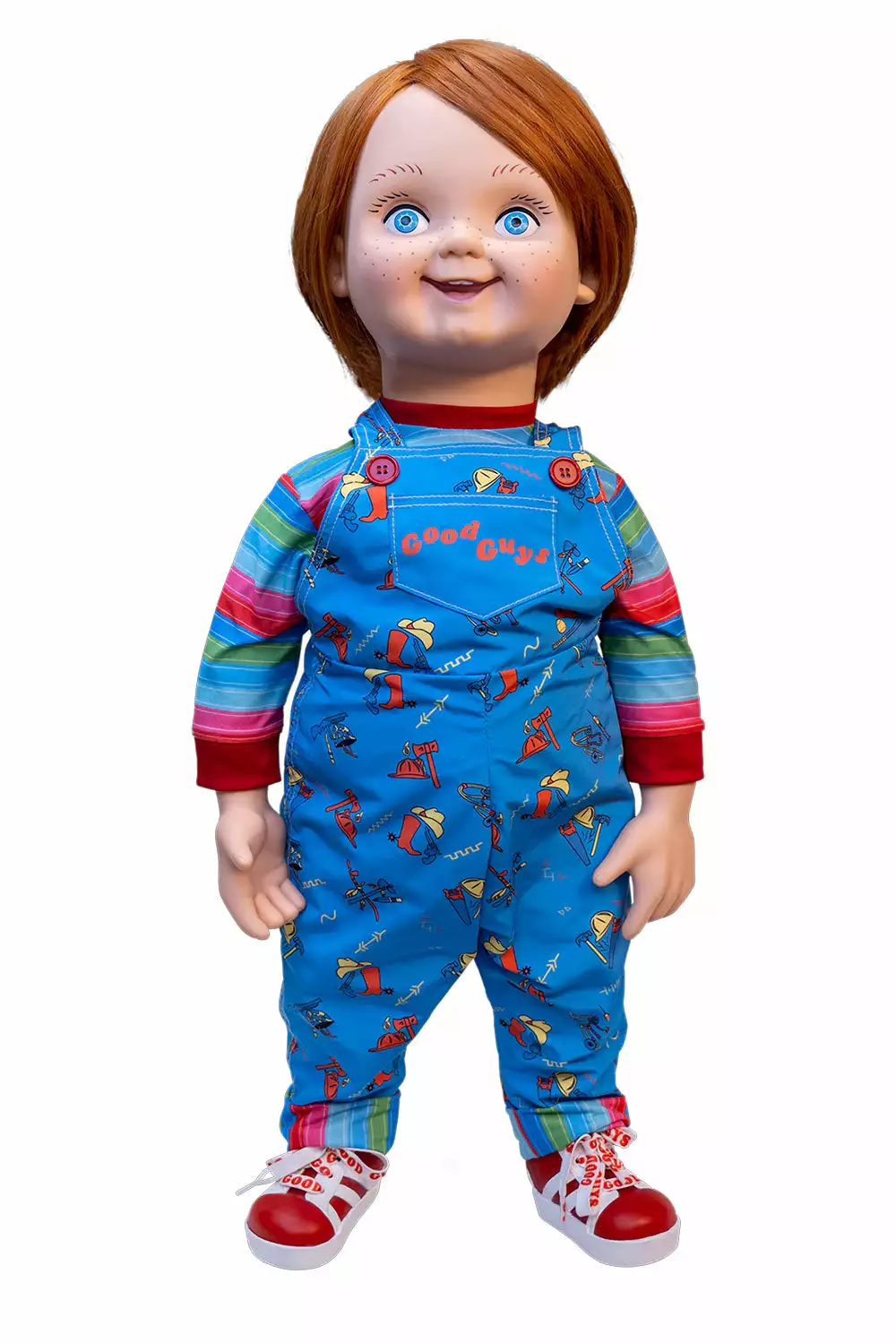 TRICK OR TREAT STUDIOS Good Guy Plush Chucky Doll 3 TRICK OR TREAT STUDIOS Good Guy Plush Chucky Doll