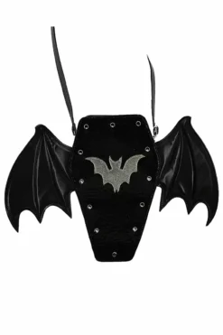 Batwings Coffin Convertible Backpack -Kreepsville Sales Coffin Bat Wings Bag