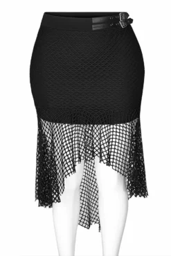 Grave Girl Fishnet Skirt 12 Grave Girl Fishnet Skirt -Kreepsville Sales DQ 515 5