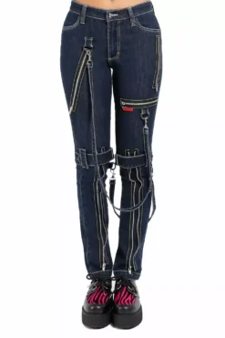 Tripp NYC Denim Bondage Pants -Kreepsville Sales DS267 DENIM F 1000x 913c688f 264e 4866 9c31 3cfb9bf6cac3