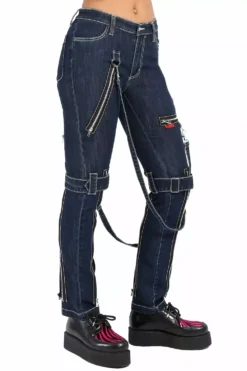 Tripp NYC Denim Bondage Pants -Kreepsville Sales DS267 DENIM S 1000x 2aed9e6e e016 46b0 bd78 237d136fa1e4