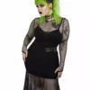 Grave Girl Fishnet Skirt -Kreepsville Sales DSC08761