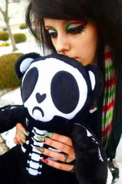 Grumpy Bones Bear -Kreepsville Sales Dead Teddy Bear