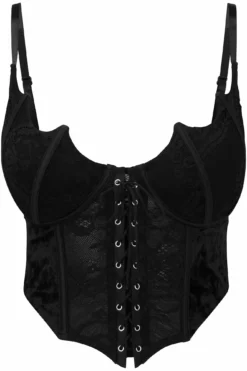 Fang Lace Bustier -Kreepsville Sales FANG BUSTIER
